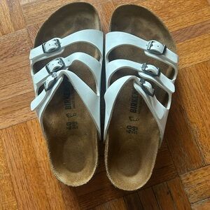 Birkenstock White Sandals